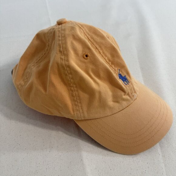 Polo Ralph Lauren Orange Adjustable Hats for Men for sale | eBay Polo Ralph Lauren Orange with Blue Pony Logo Adjustable Hat/Cap One Size Adult